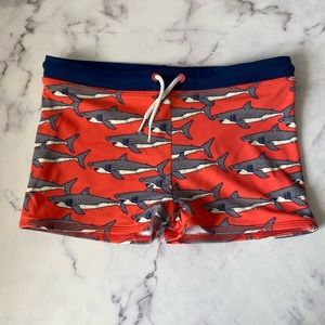 Mini Boden Swim Trunks, Size 7-8